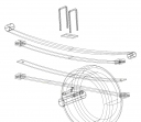 KIT LAME RENF AR TRANSIT PROP MODELE 2000-2006 330/350